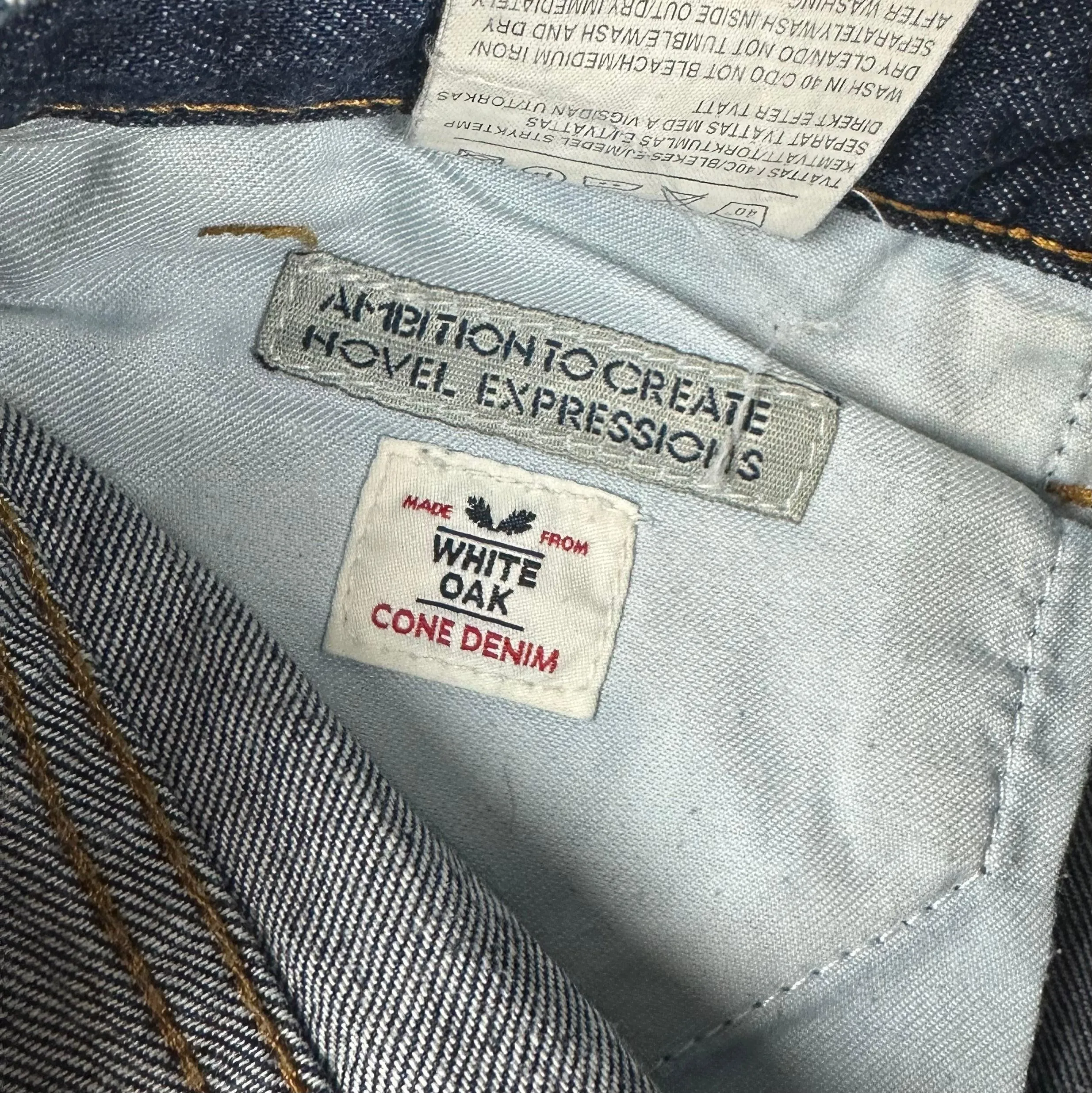 Acne Jeans 'Luv Blue' Classic Bootcut Jeans - Size 27/34