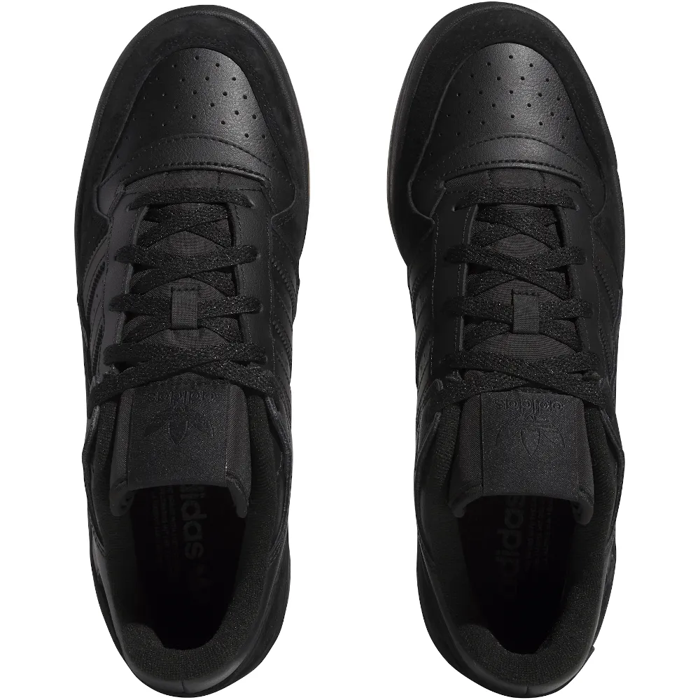 adidas Forum Low CL - Black / Black / Gum