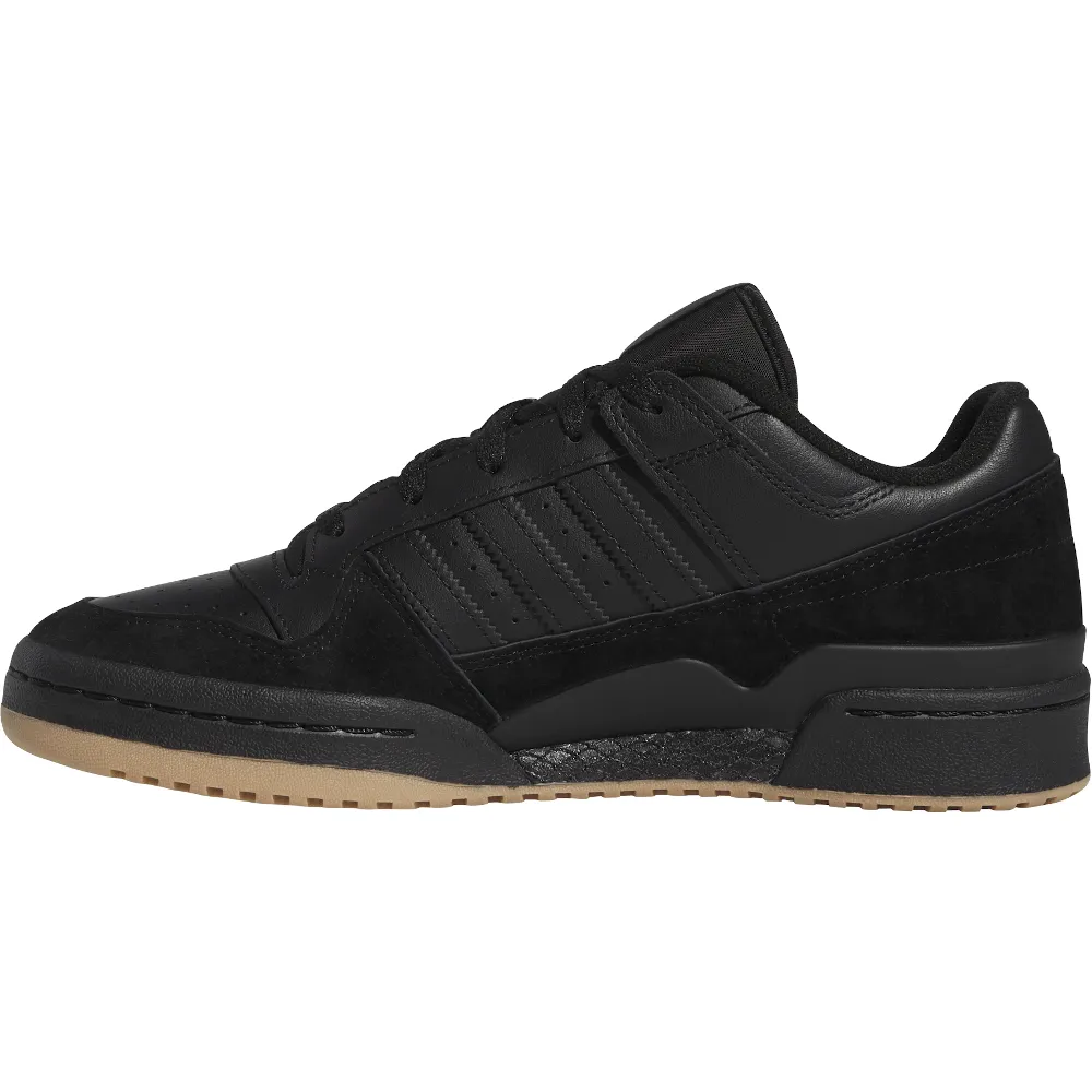 adidas Forum Low CL - Black / Black / Gum
