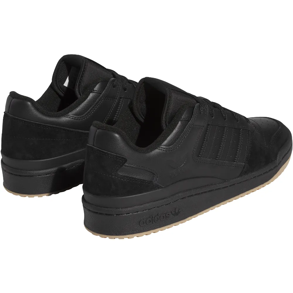 adidas Forum Low CL - Black / Black / Gum