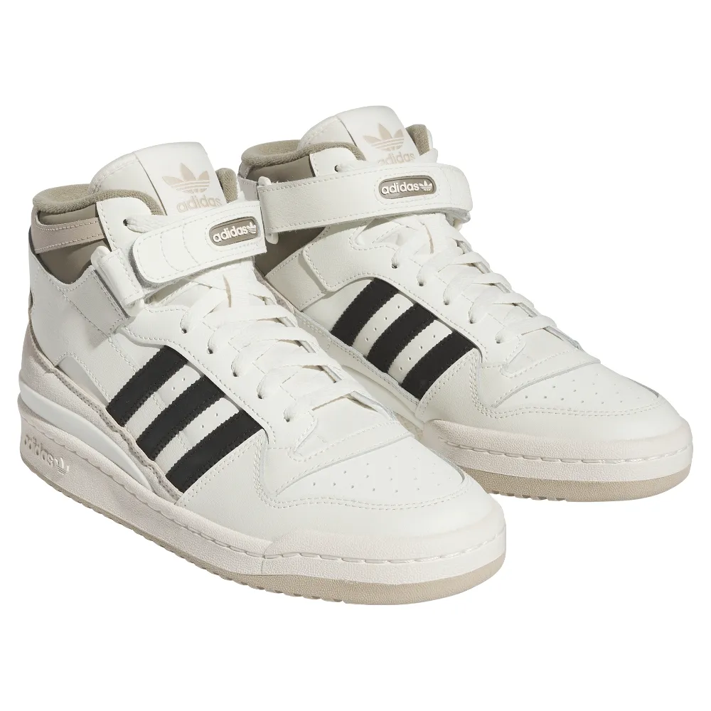 adidas Forum Mid - White / Black / Beige