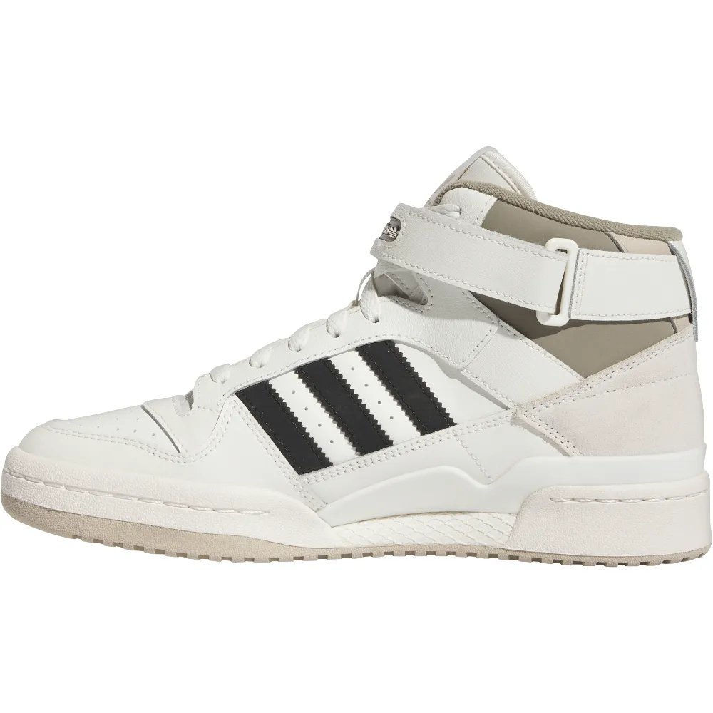 adidas Forum Mid - White / Black / Beige