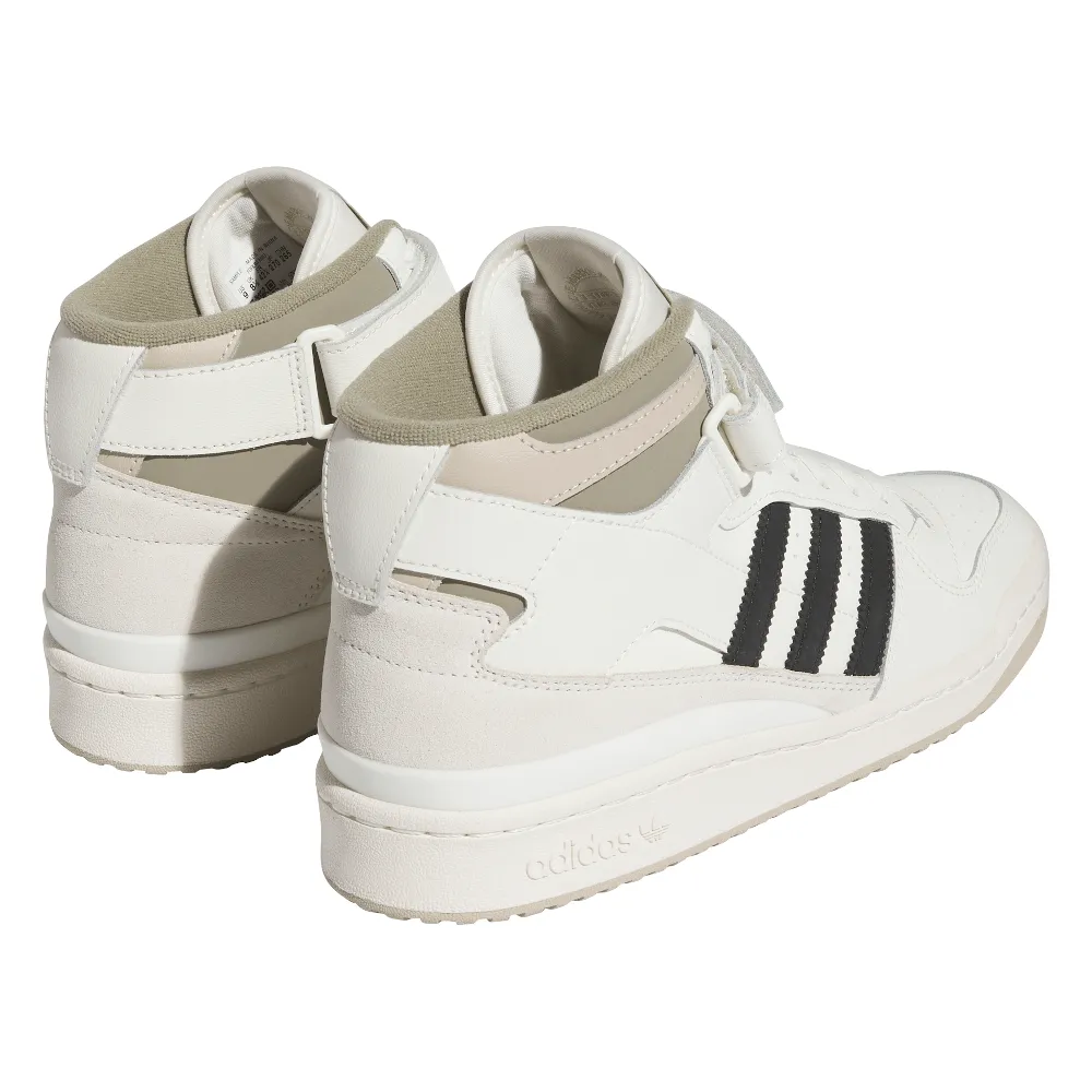 adidas Forum Mid - White / Black / Beige