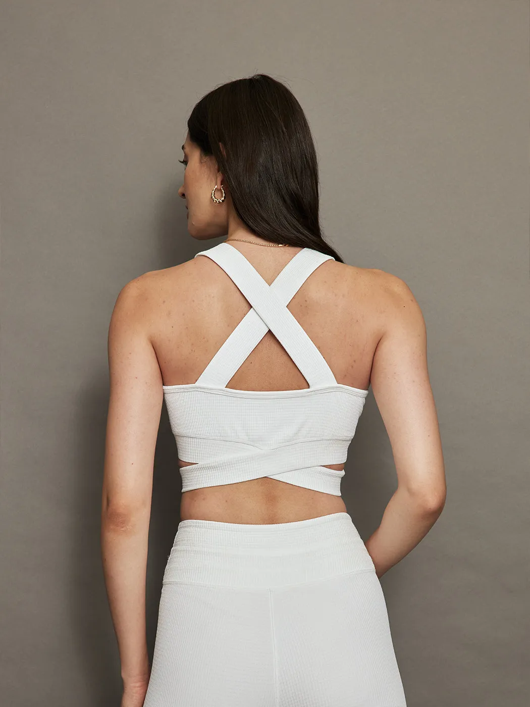 Advantage Sports Bra - White