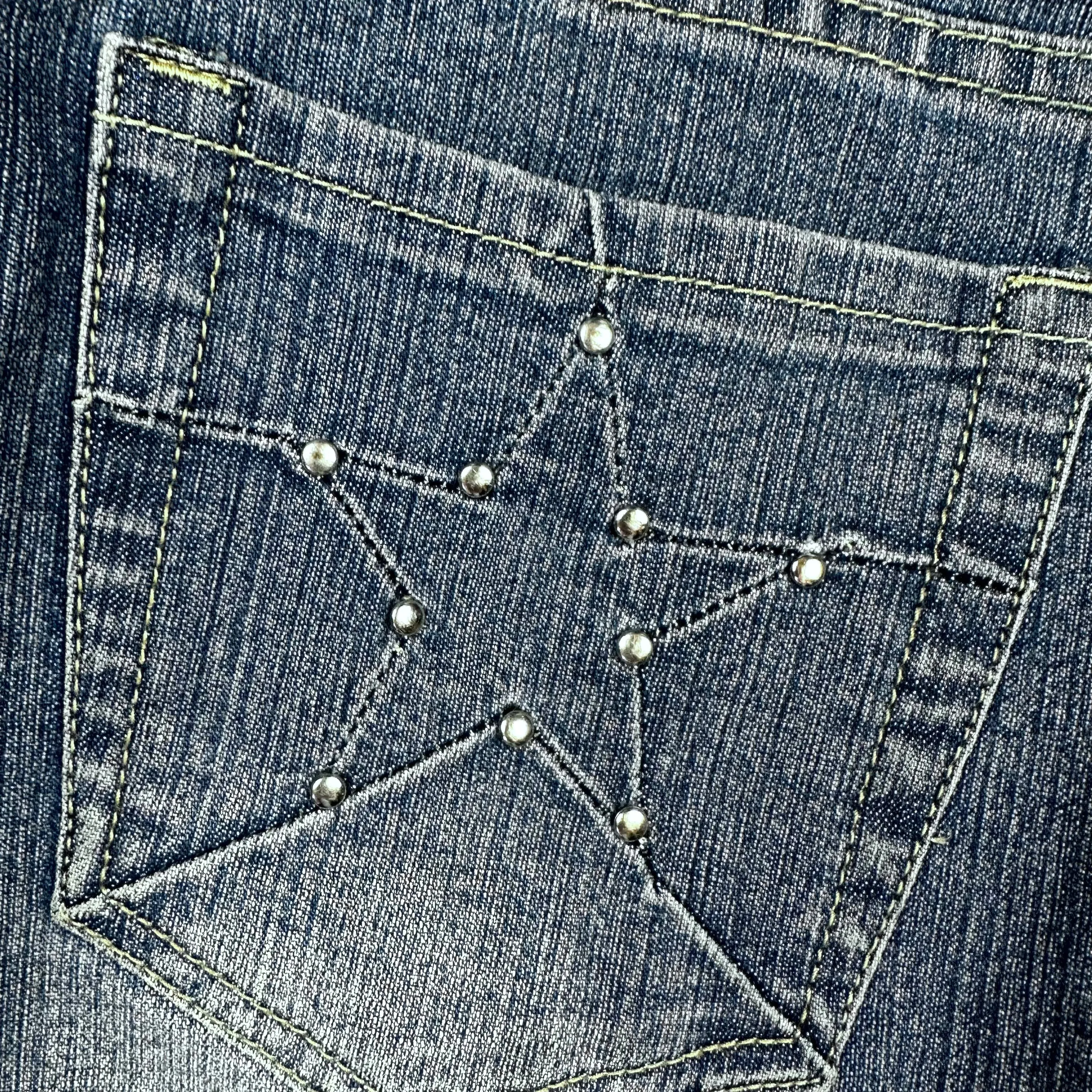 Armani Jeans Bootcut Star Print Jeans -Suit Size 28