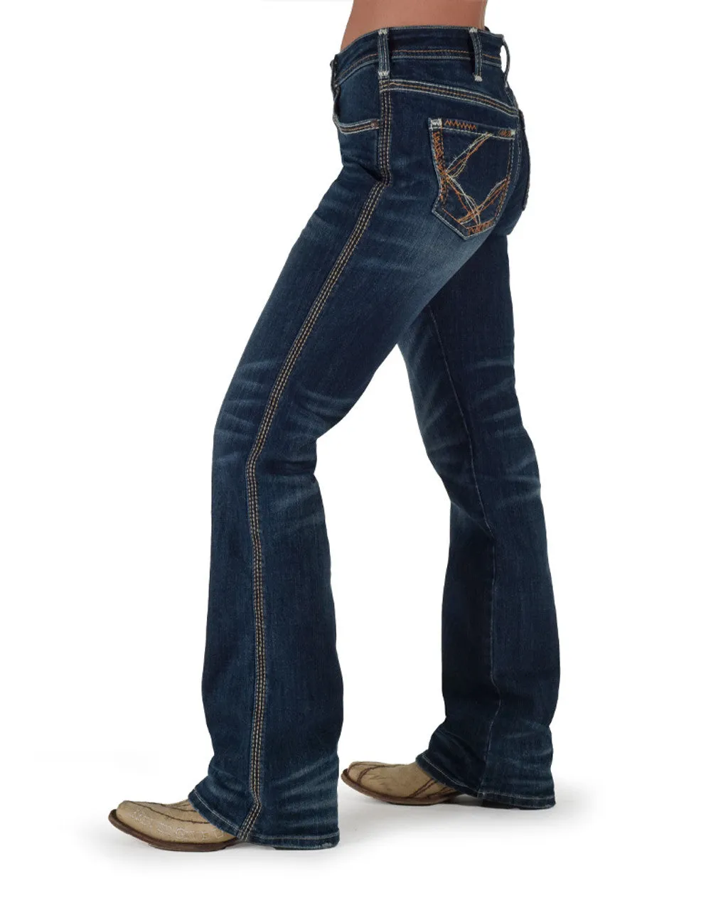 Cowgirl Tuff Rusty Barbed Wire Natural Waist Jean - Rusty Barbed Wire