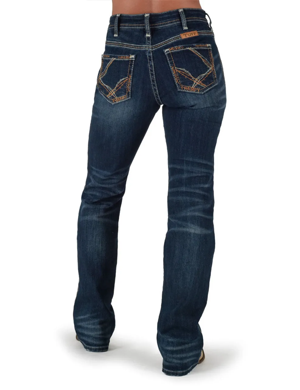 Cowgirl Tuff Rusty Barbed Wire Natural Waist Jean - Rusty Barbed Wire