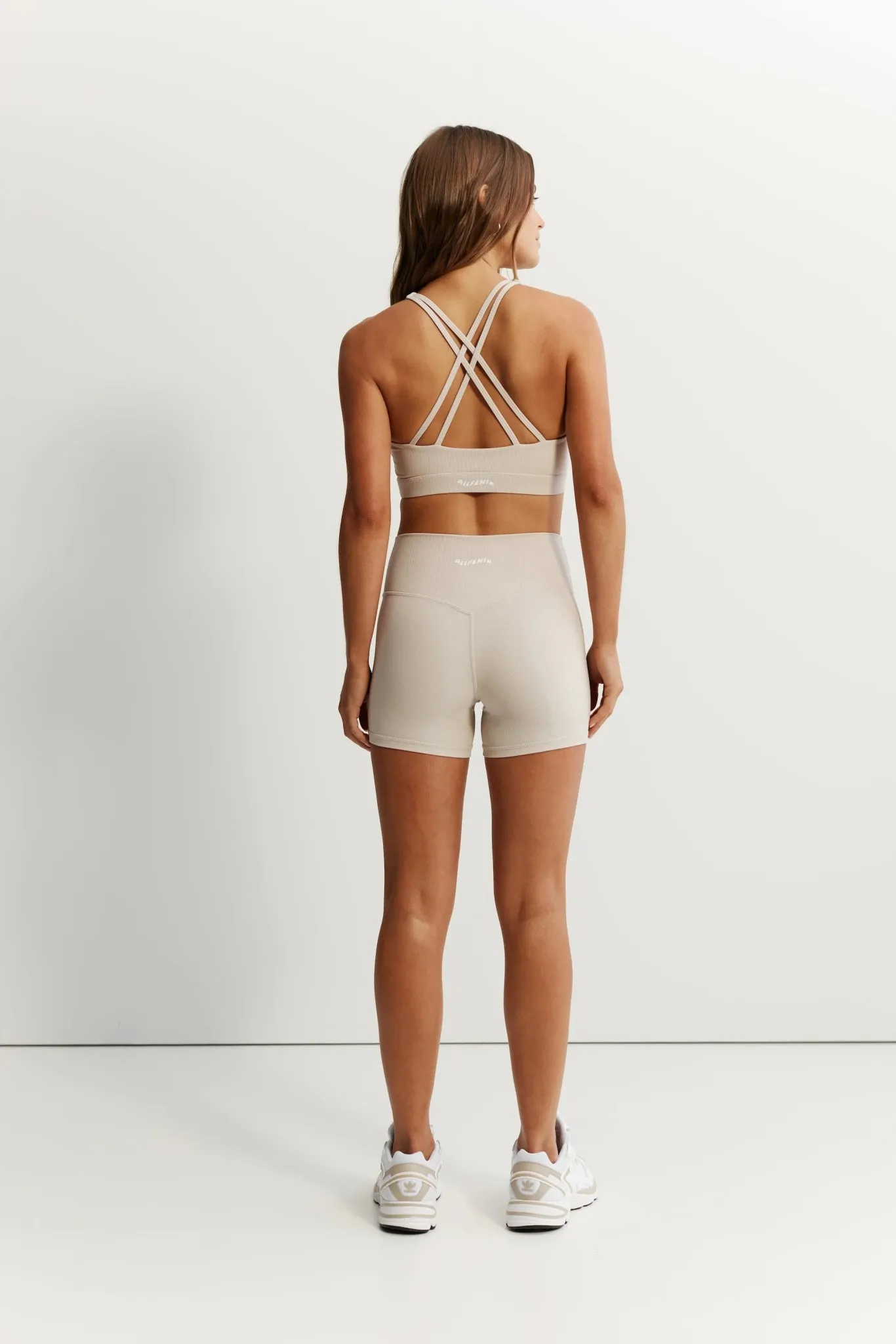 EcoRib Cross Back Sports Bra