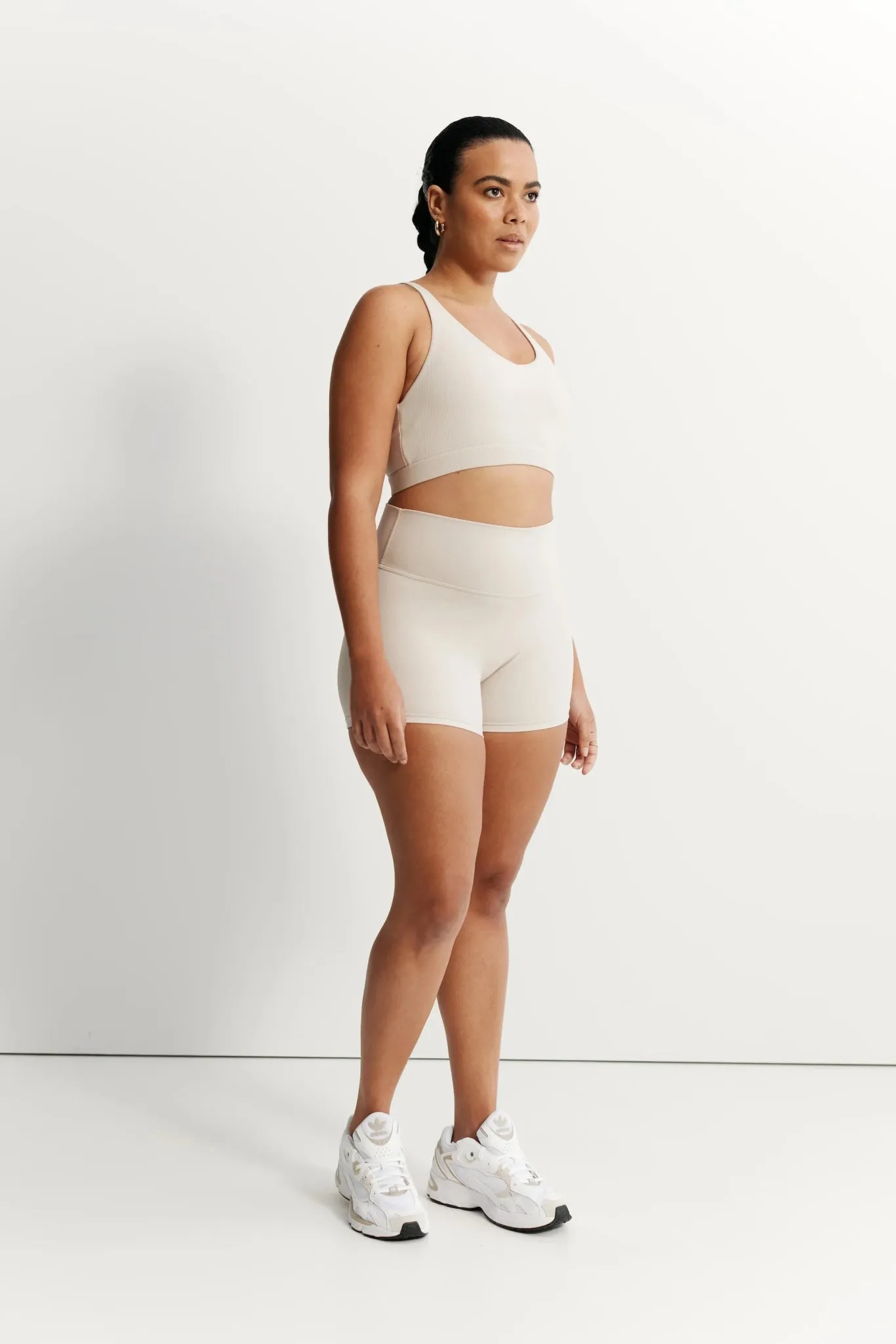 EcoRib Cross Back Sports Bra