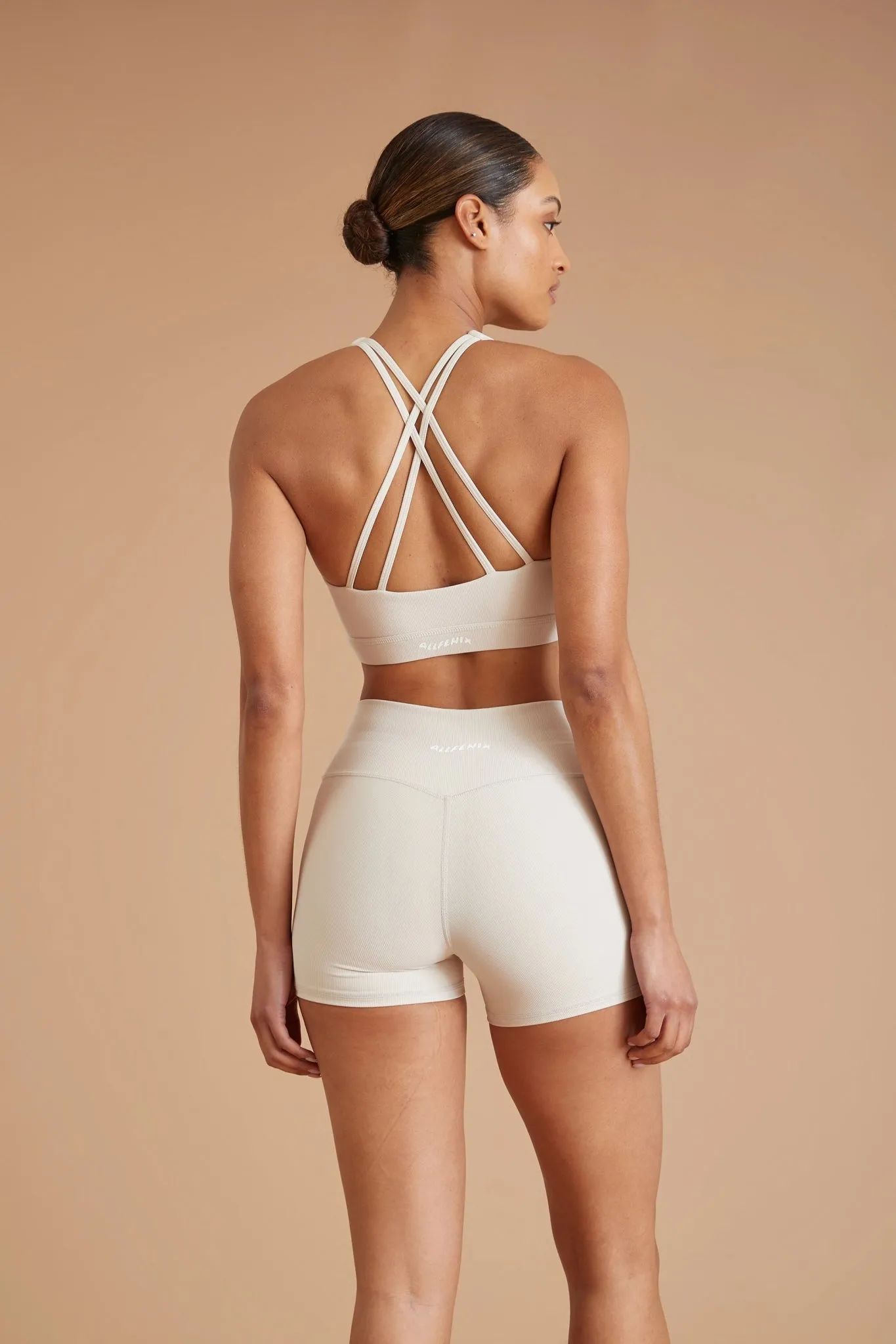 EcoRib Cross Back Sports Bra
