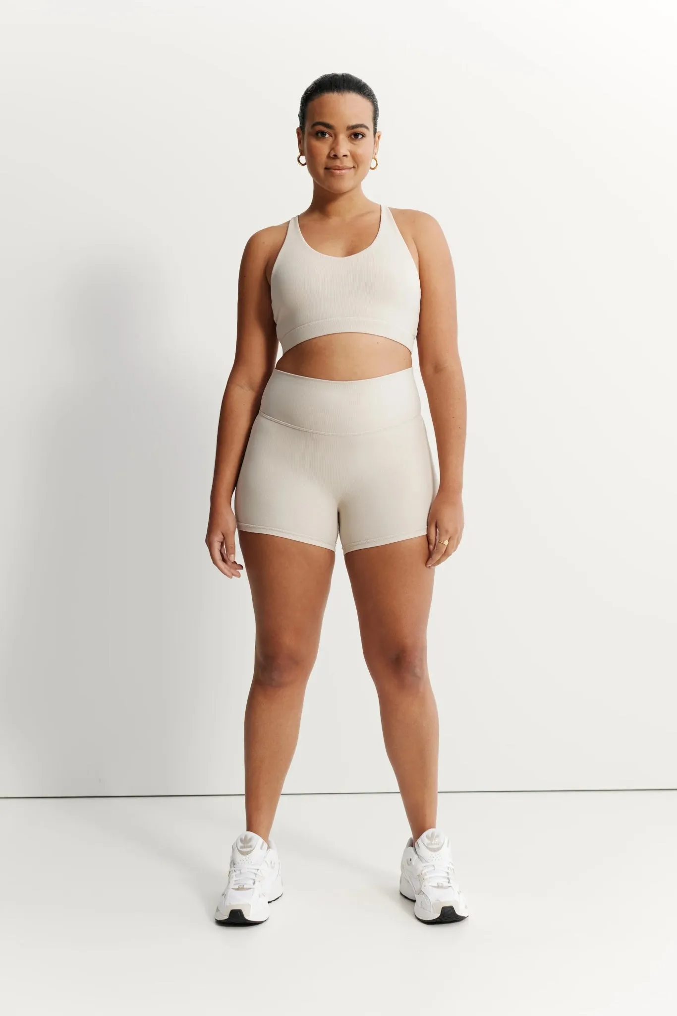 EcoRib Cross Back Sports Bra