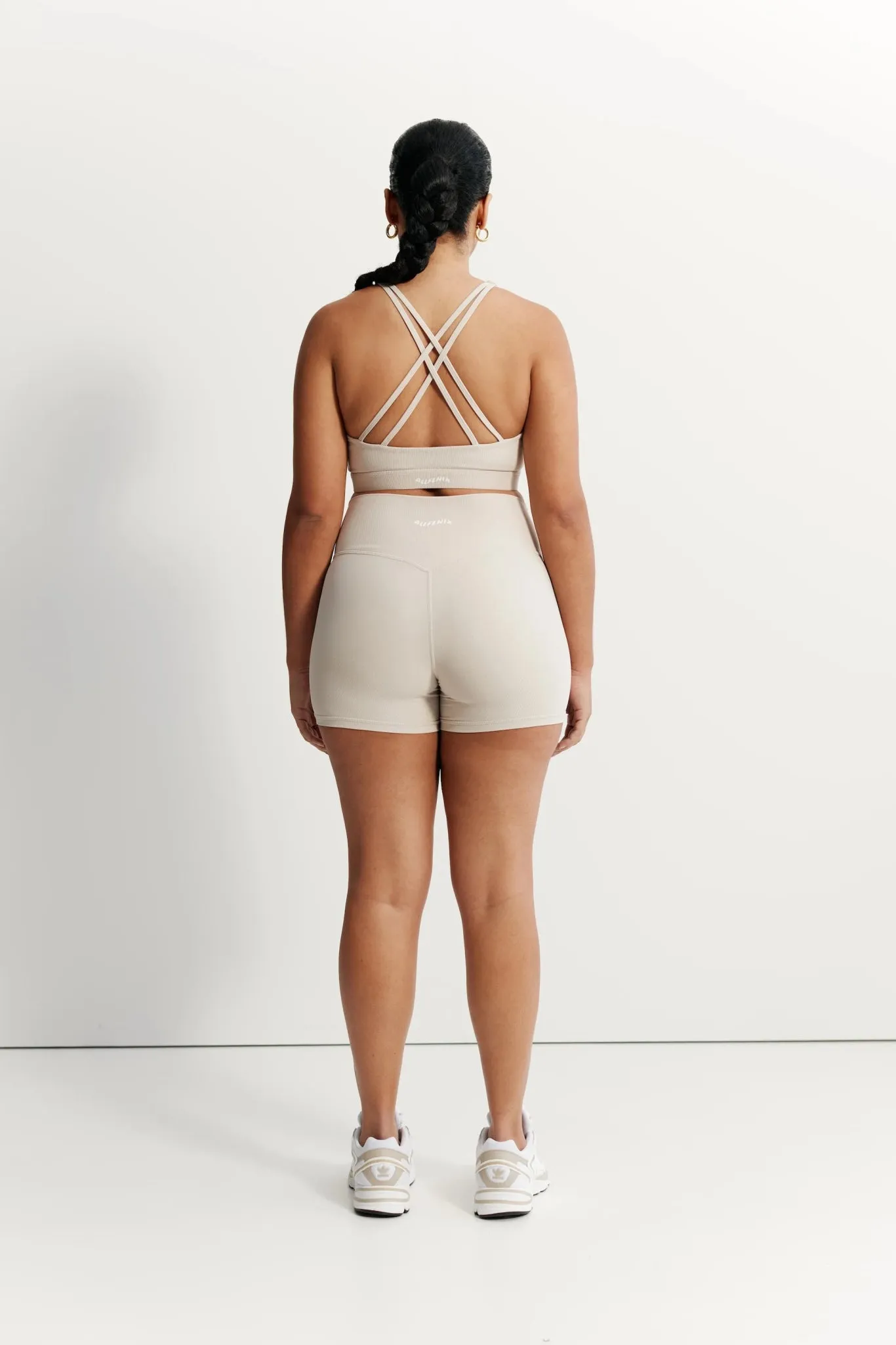 EcoRib Cross Back Sports Bra