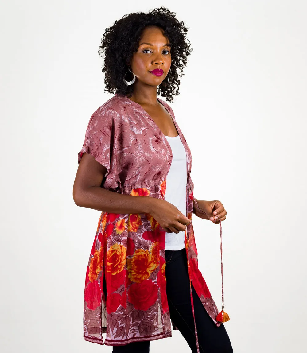 Farha Longline Kimono
