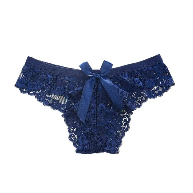Flexibility Solid Color Transparent Panties