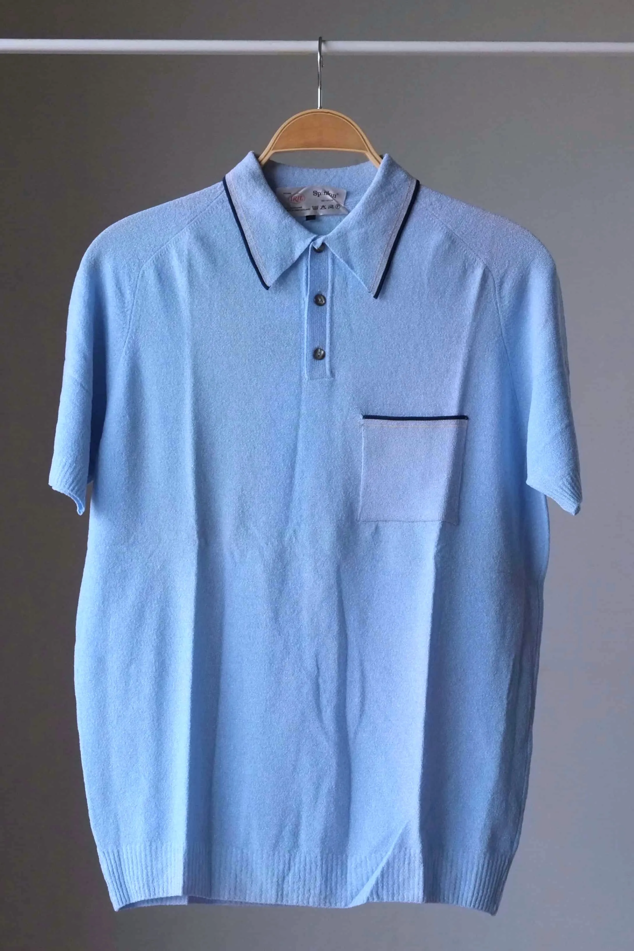 IRIL 70s Knit Mousse Polo Shirt