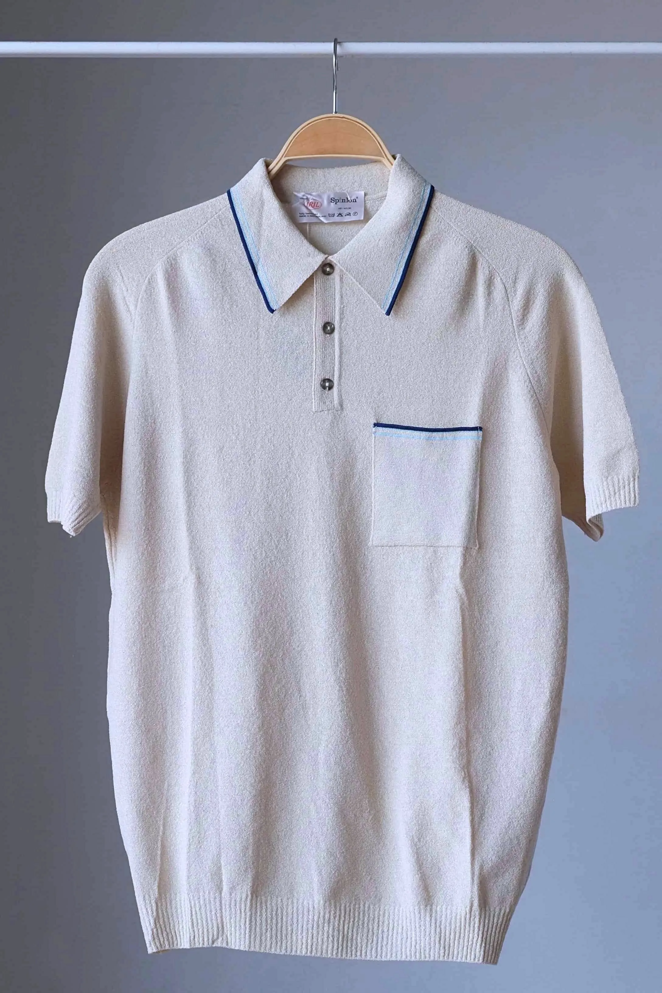 IRIL 70s Knit Mousse Polo Shirt