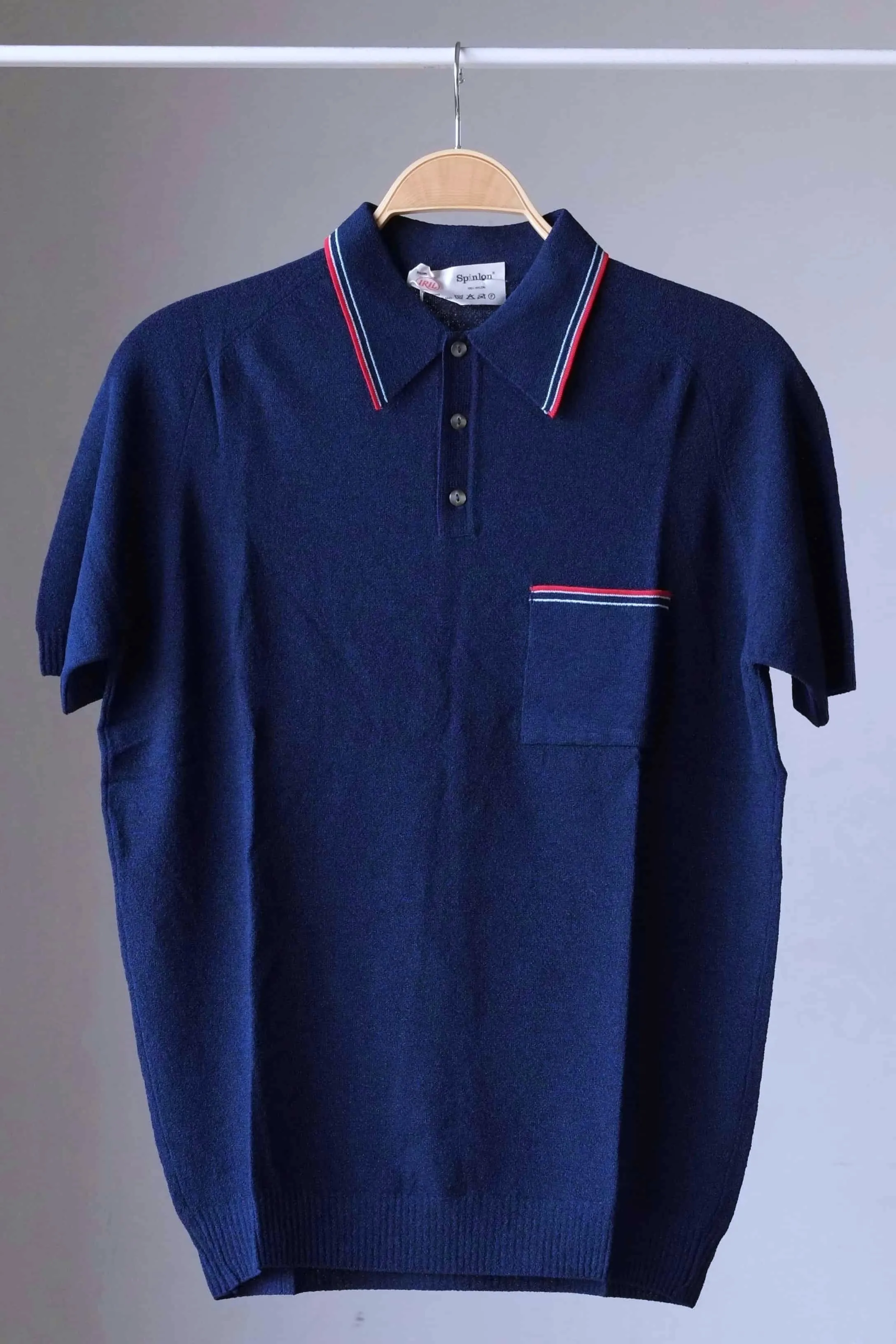 IRIL 70s Knit Mousse Polo Shirt
