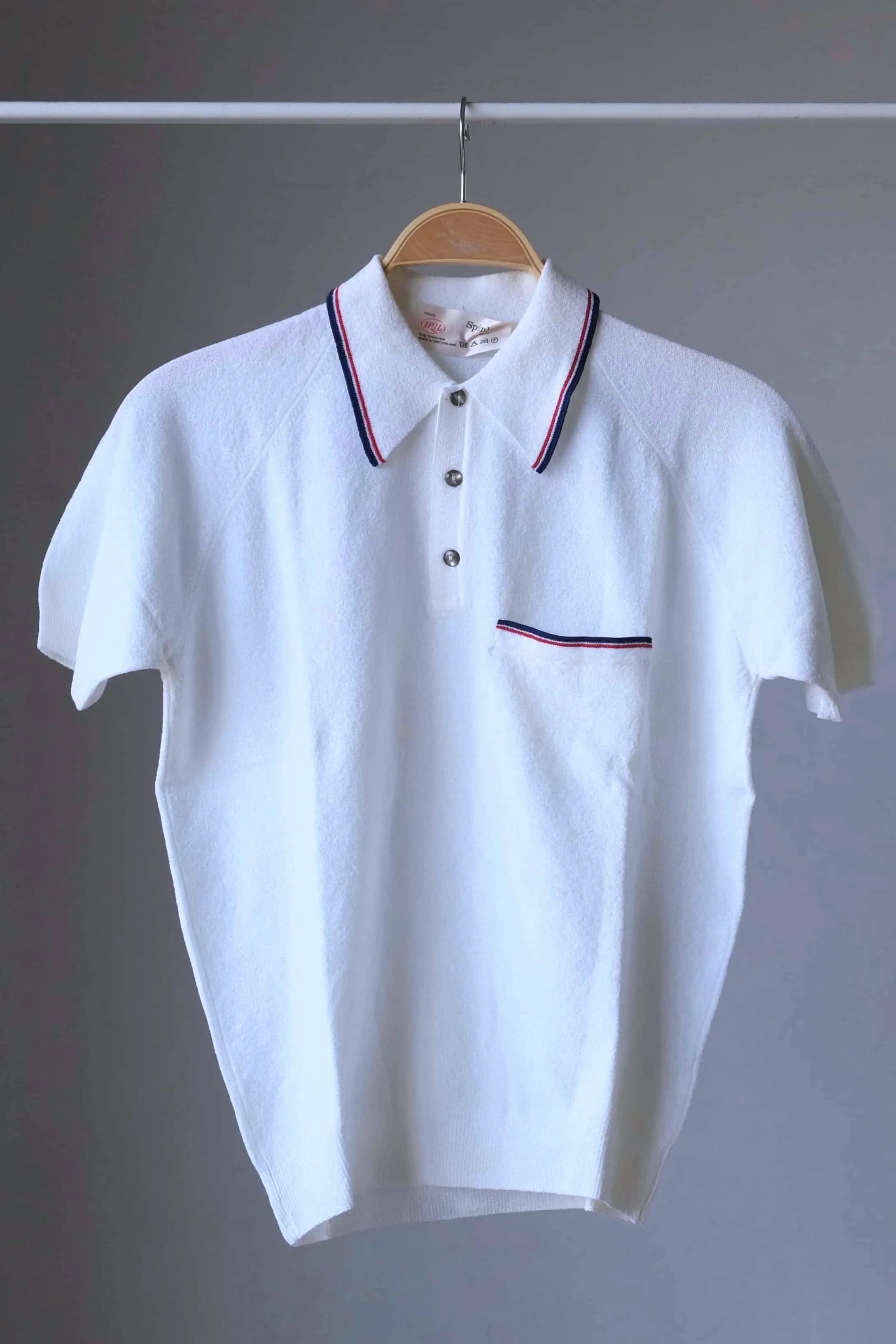 IRIL 70s Knit Mousse Polo Shirt