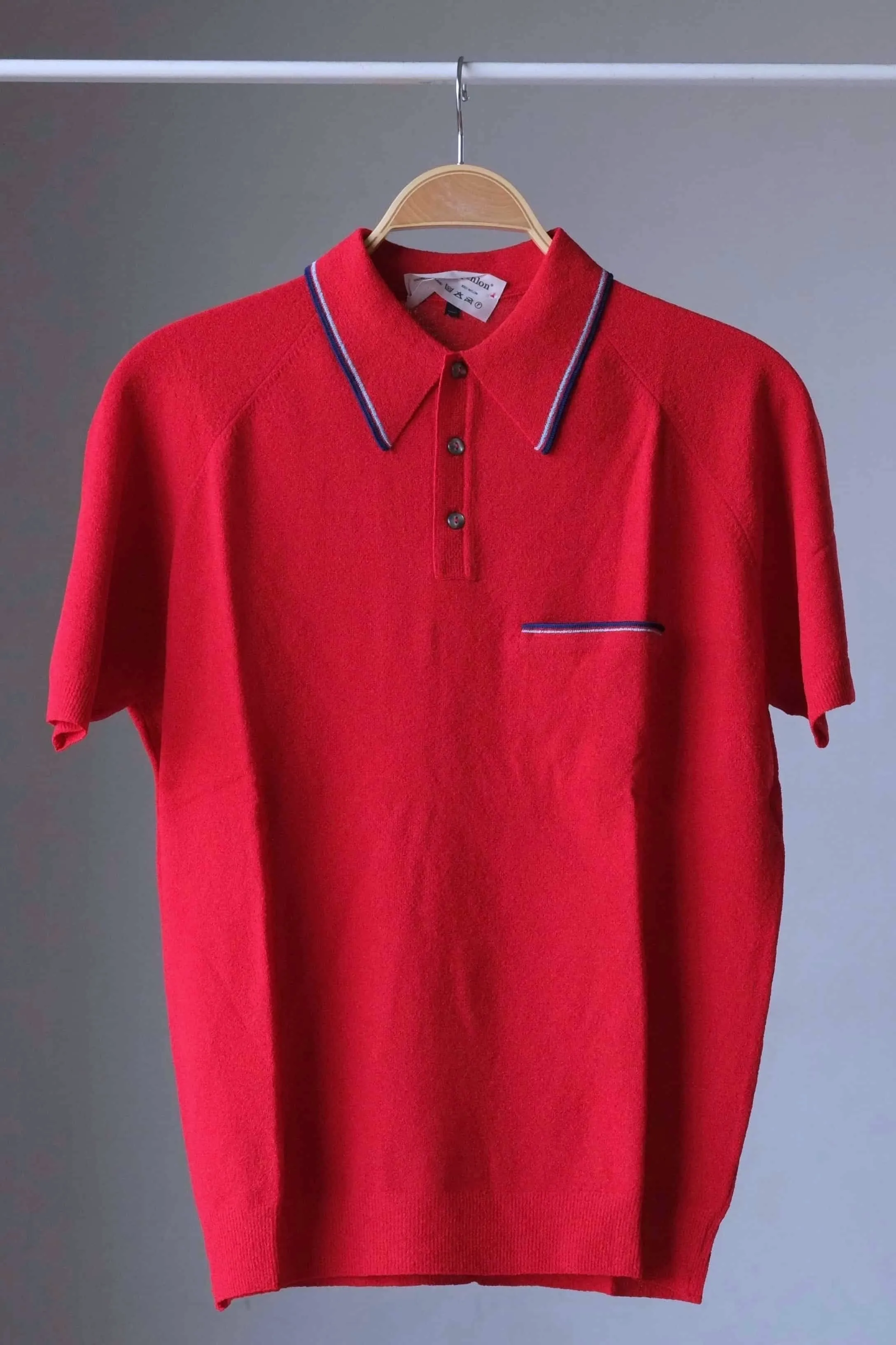IRIL 70s Knit Mousse Polo Shirt