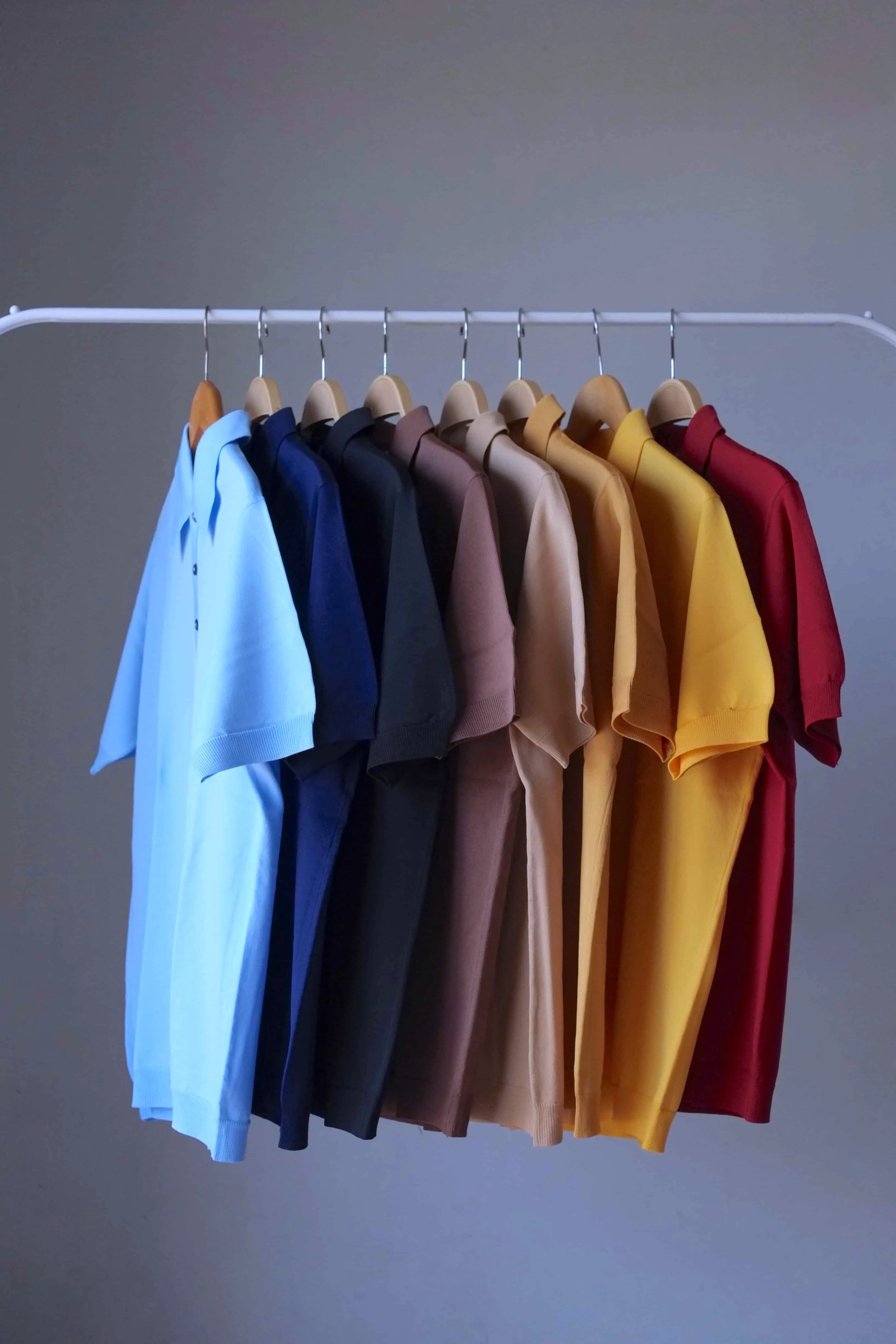 IRIL 70s Knitted Polo Shirt