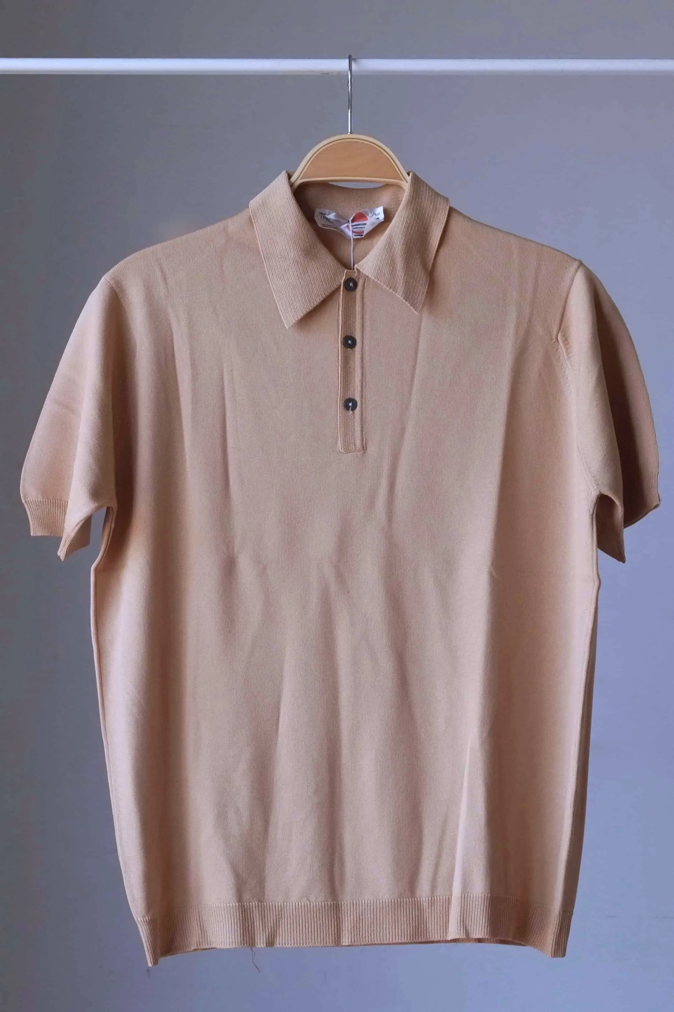 IRIL 70s Knitted Polo Shirt