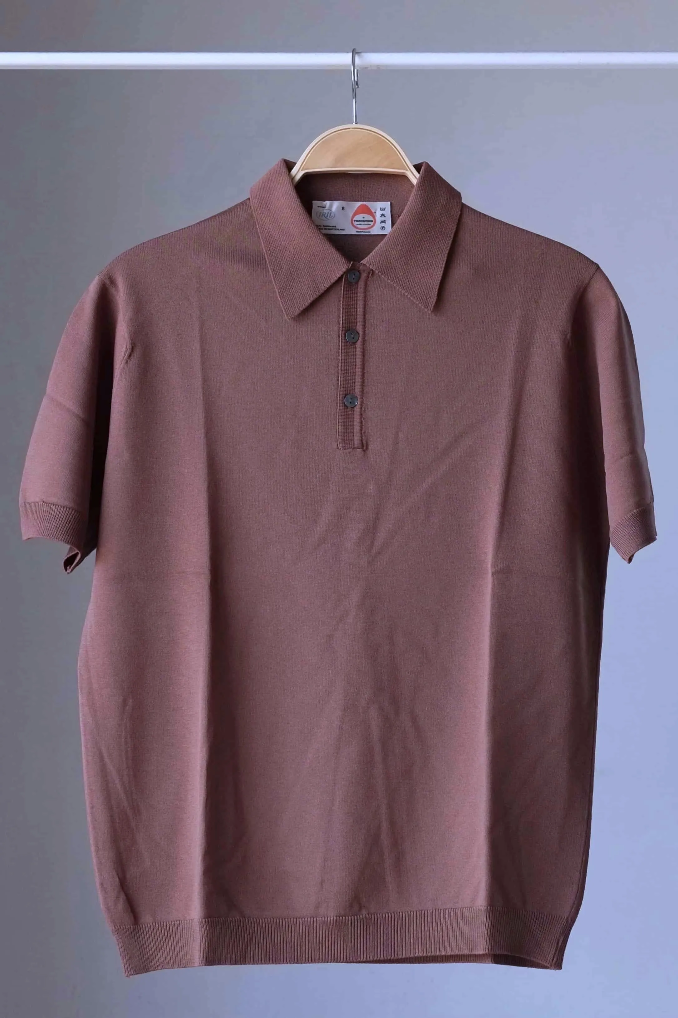 IRIL 70s Knitted Polo Shirt