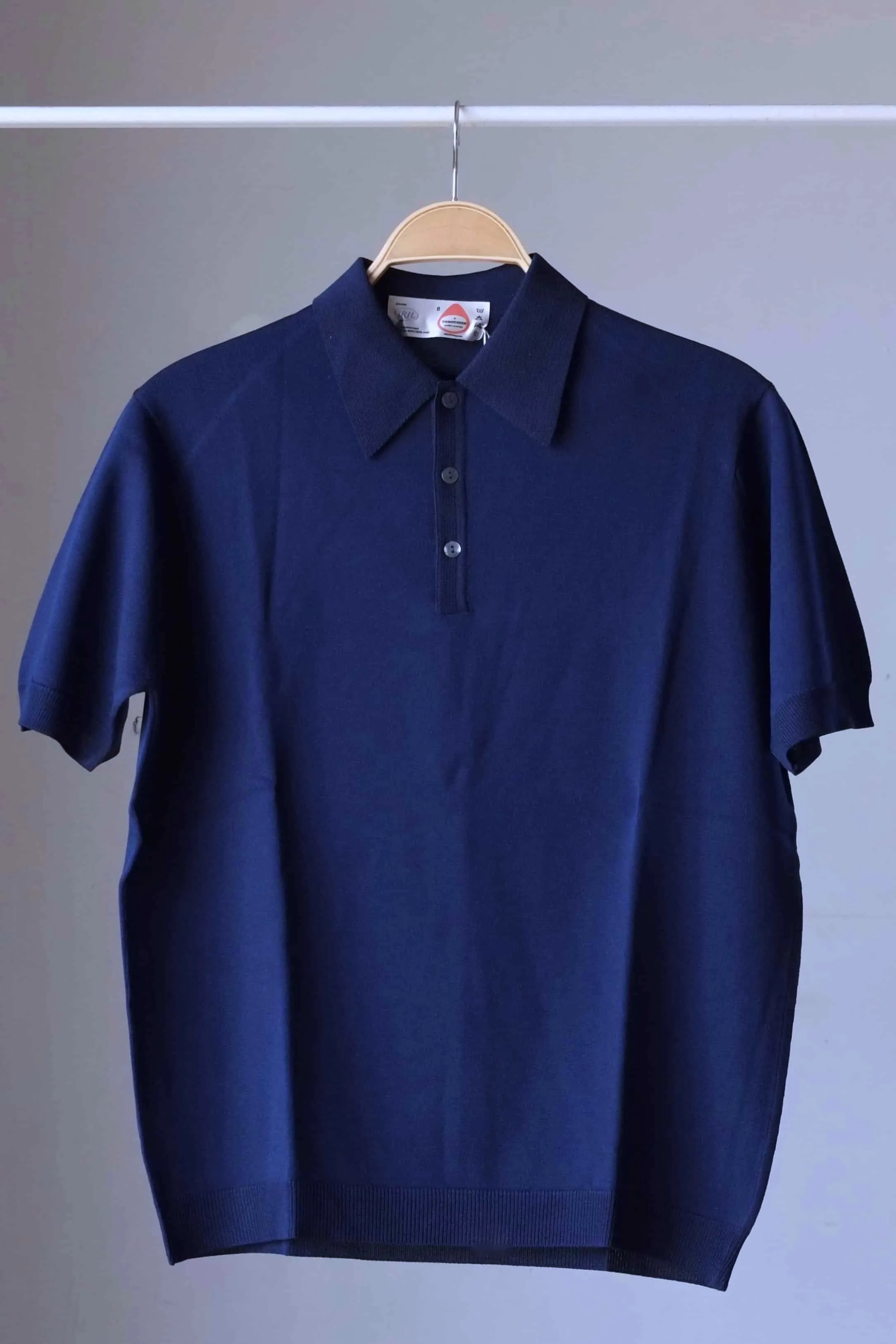 IRIL 70s Knitted Polo Shirt