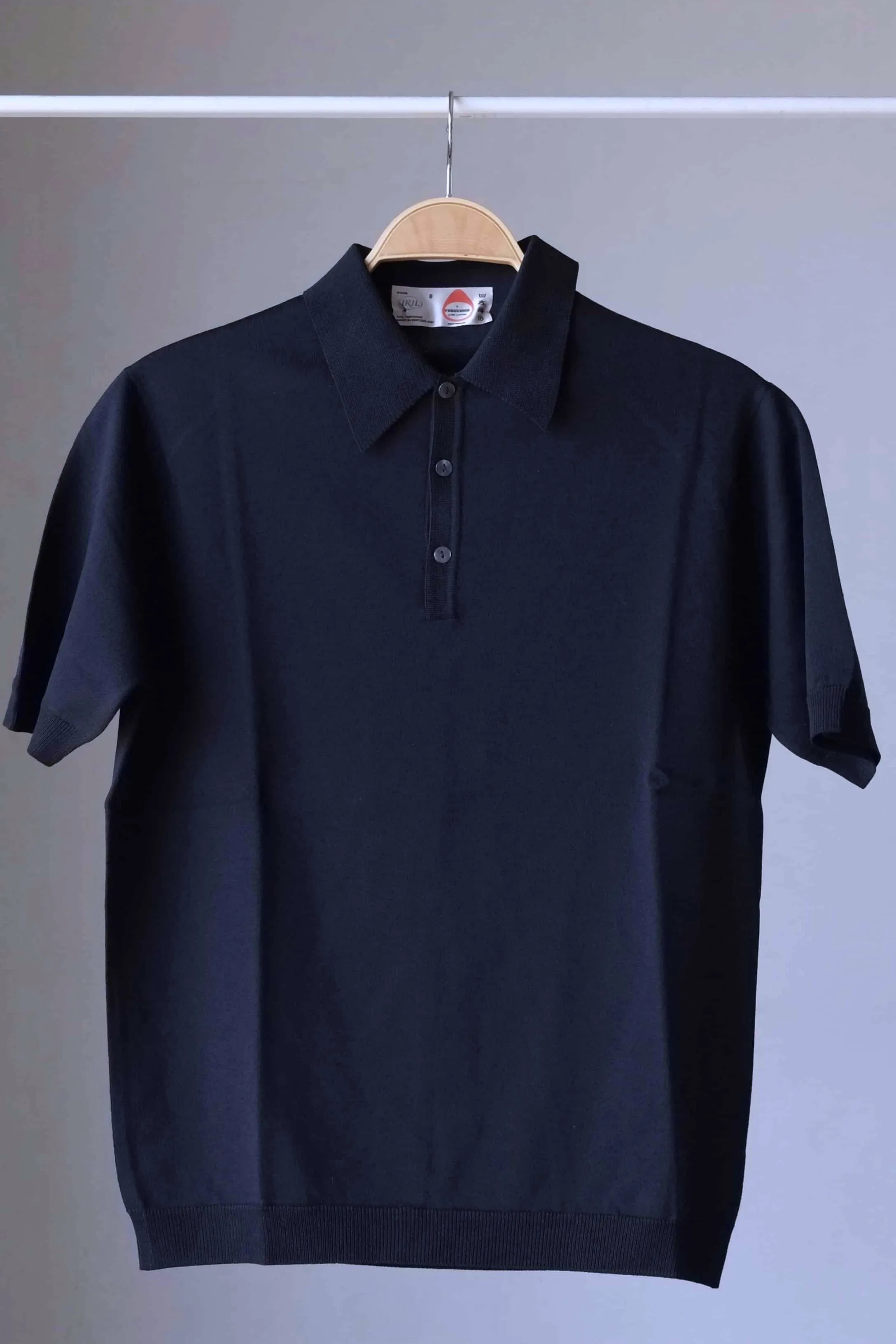 IRIL 70s Knitted Polo Shirt