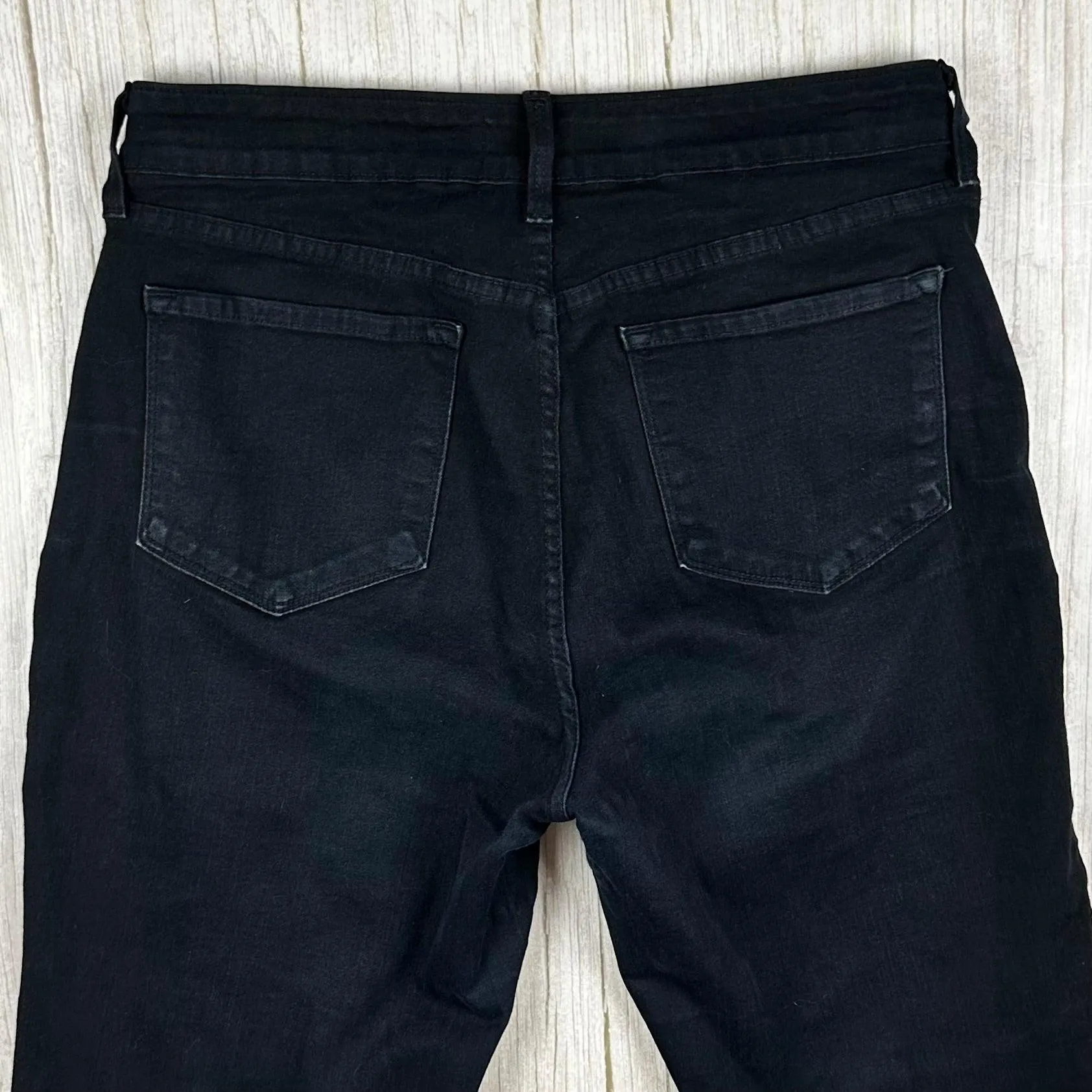 NYDJ 'Barbara Bootcut' Black Jeans -Size 10 US or 14 AU