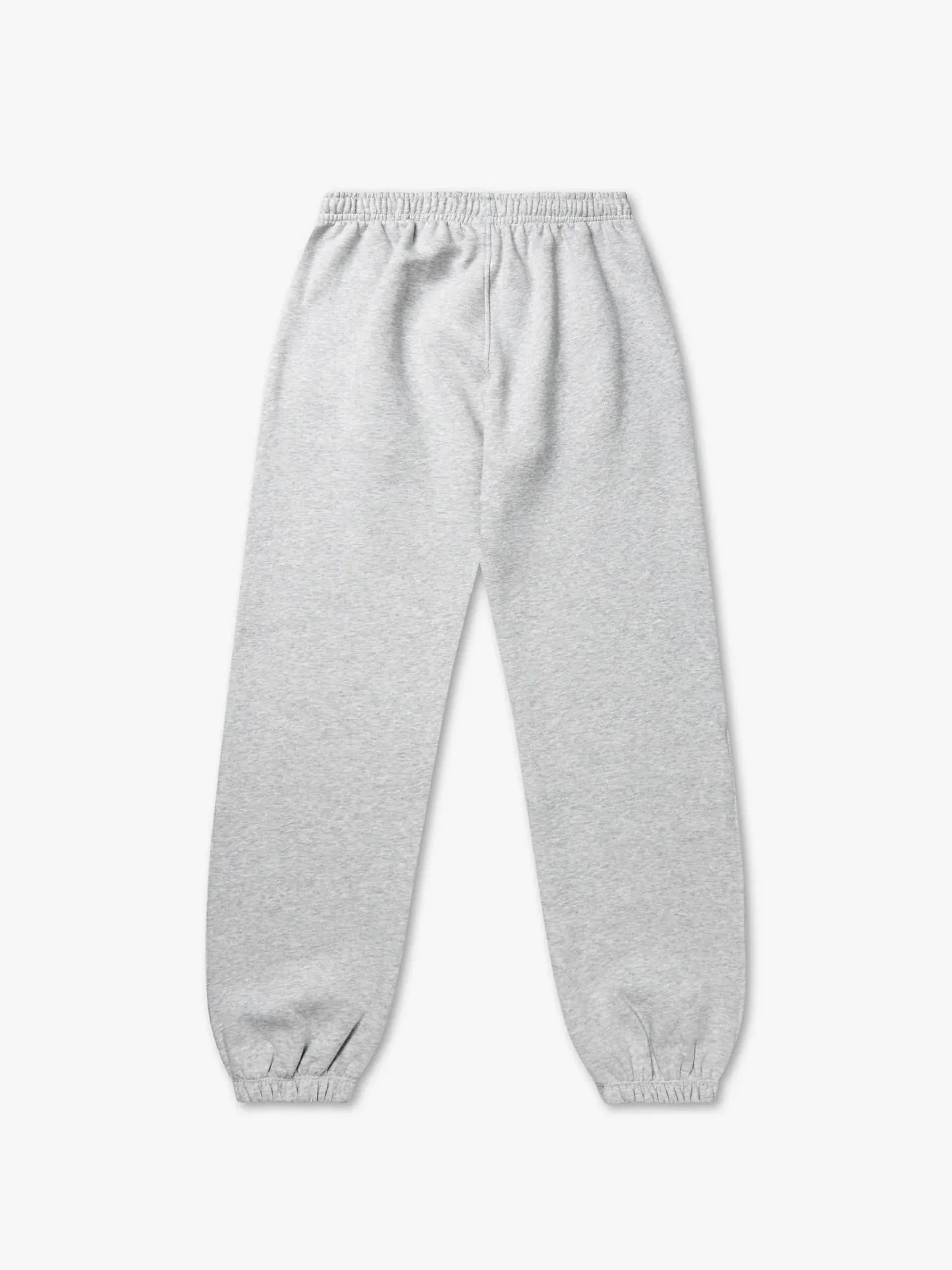Organic Fitted Sweatpants - heather grey