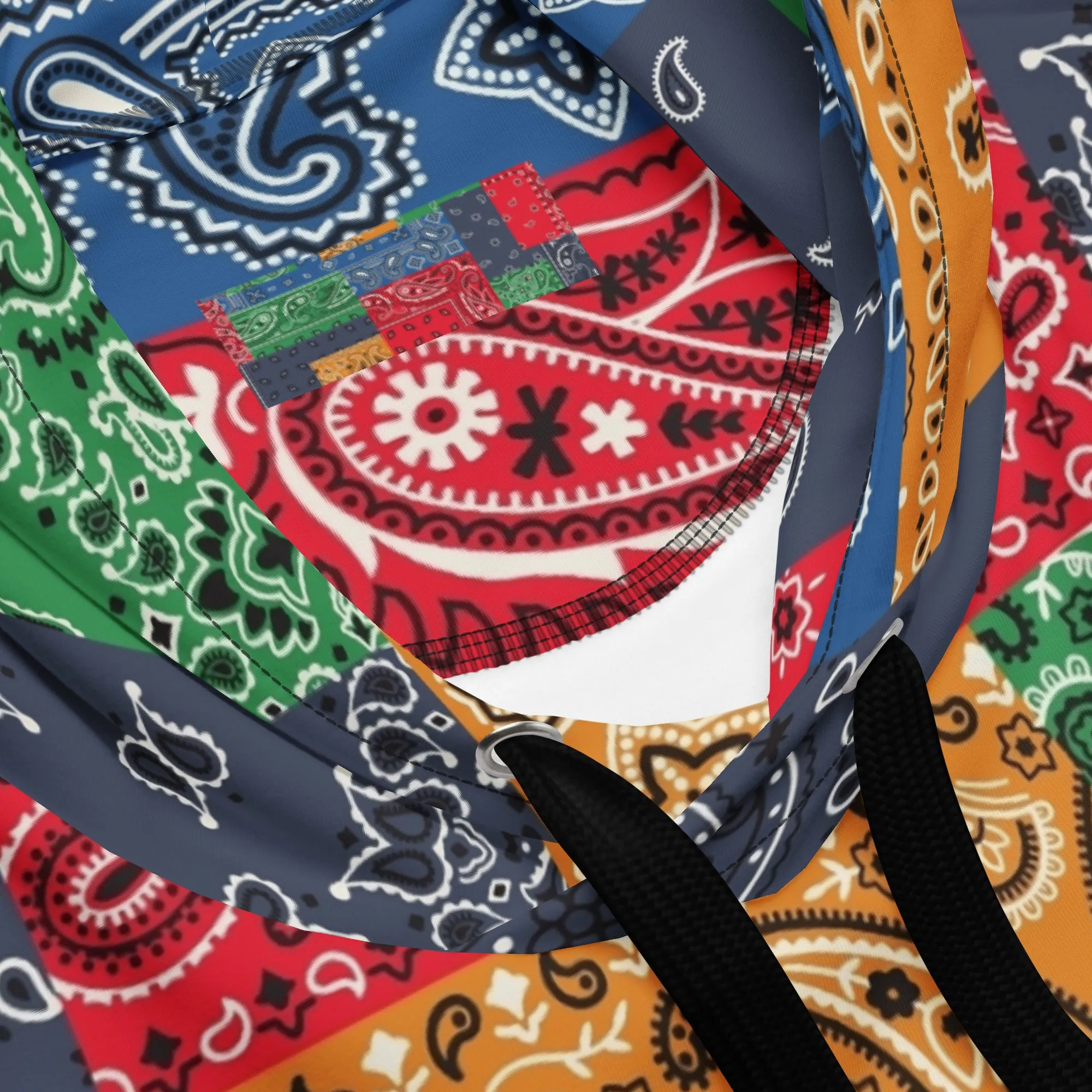 Paisley Bandana Unisex Hoodie