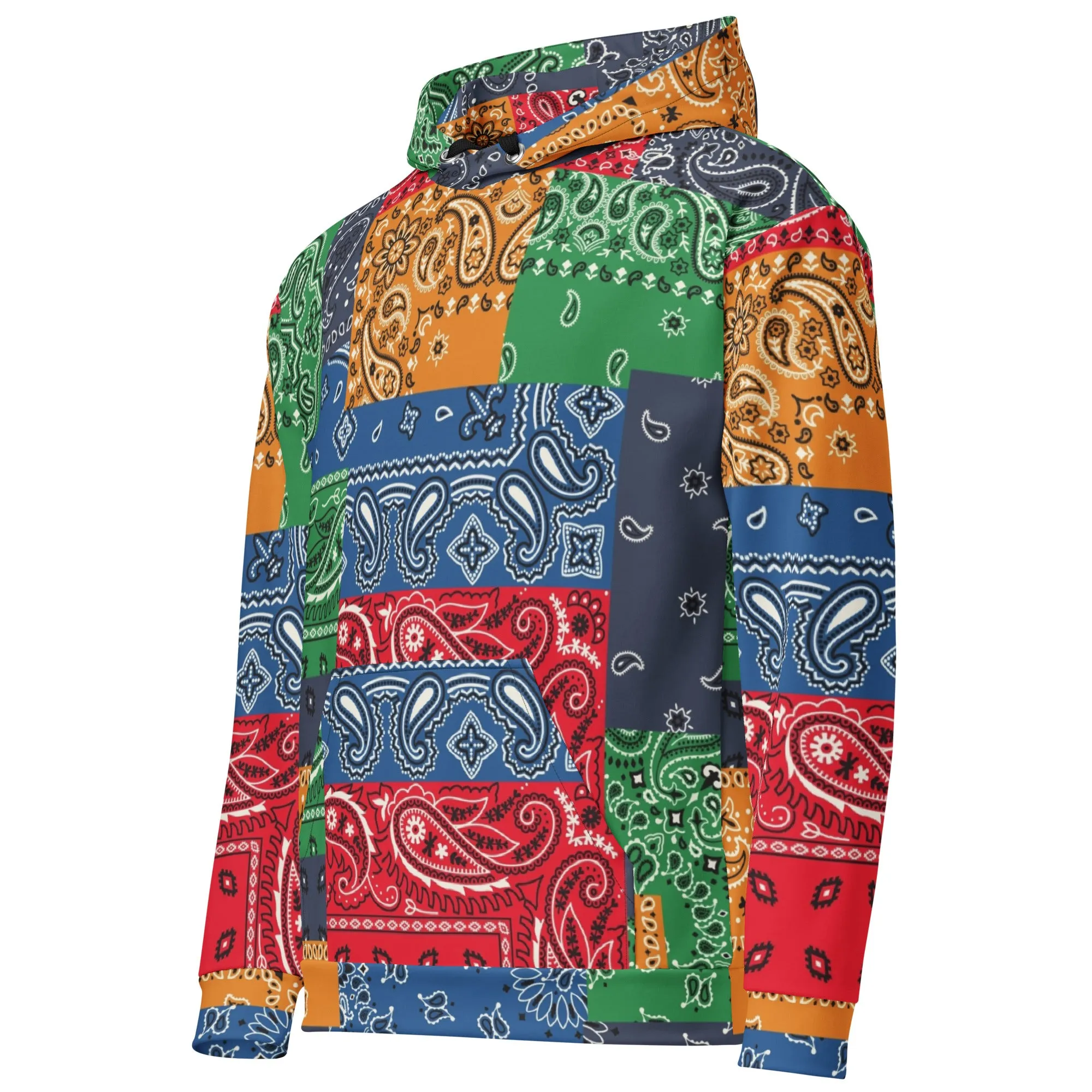 Paisley Bandana Unisex Hoodie