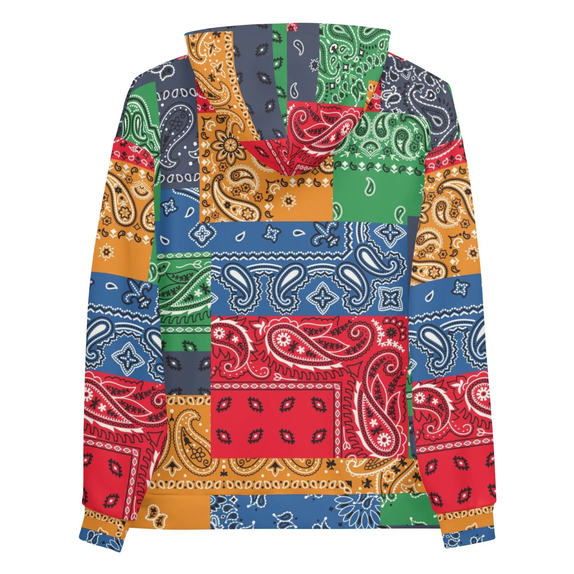 Paisley Bandana Unisex Hoodie