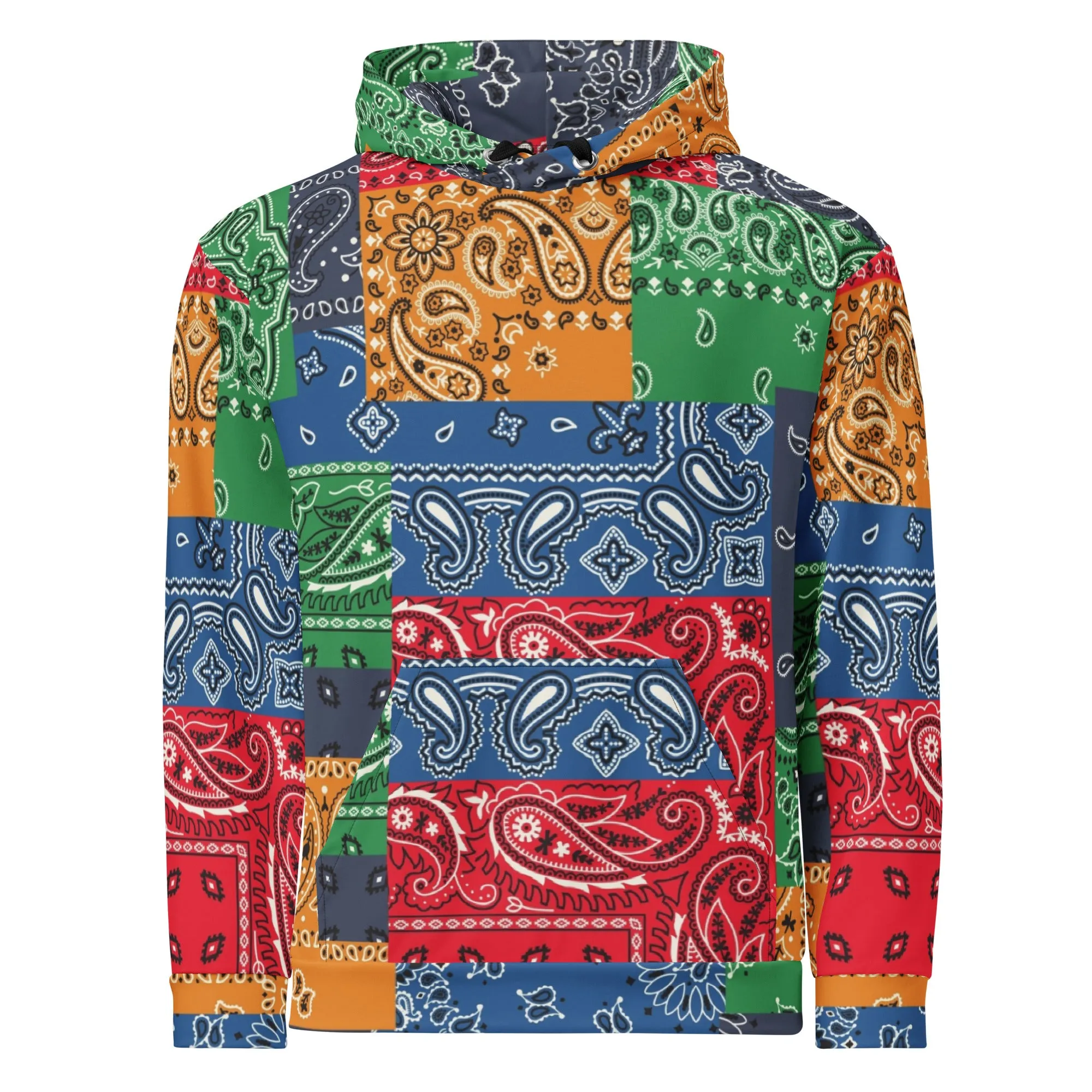 Paisley Bandana Unisex Hoodie
