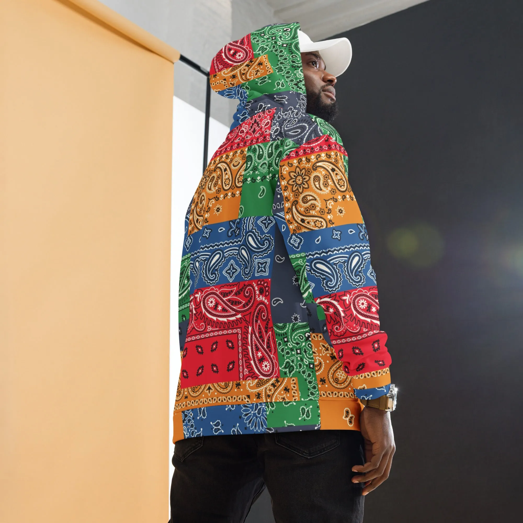 Paisley Bandana Unisex Hoodie