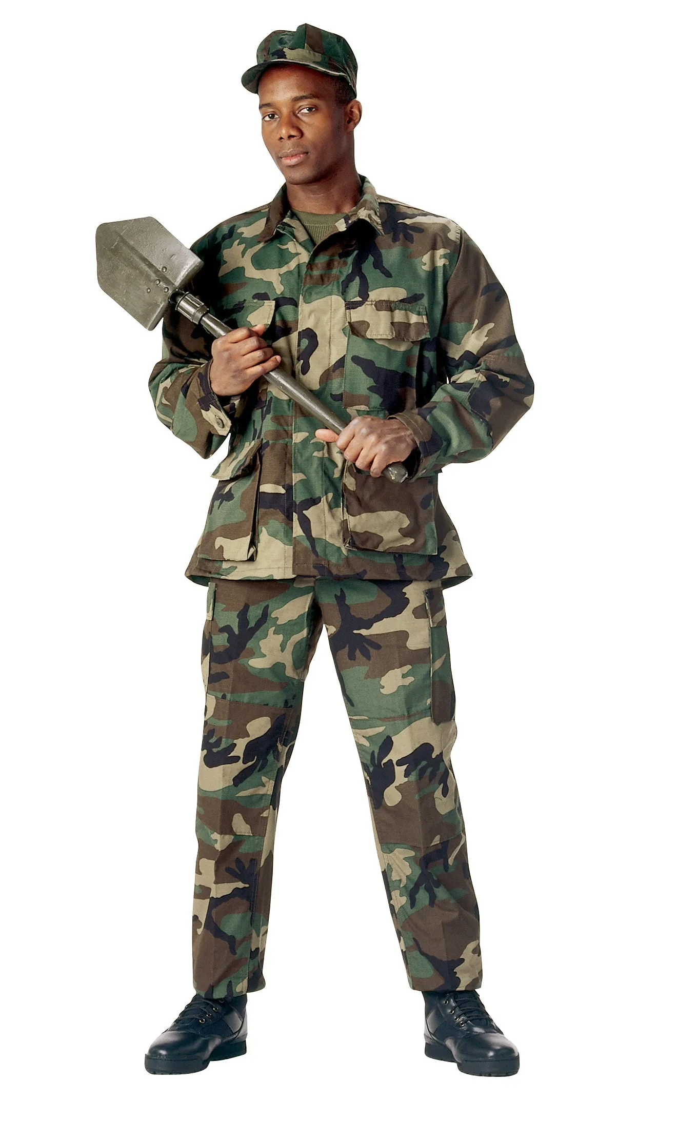 Rip-Stop BDU Shirt (100% Cotton Rip-Stop)