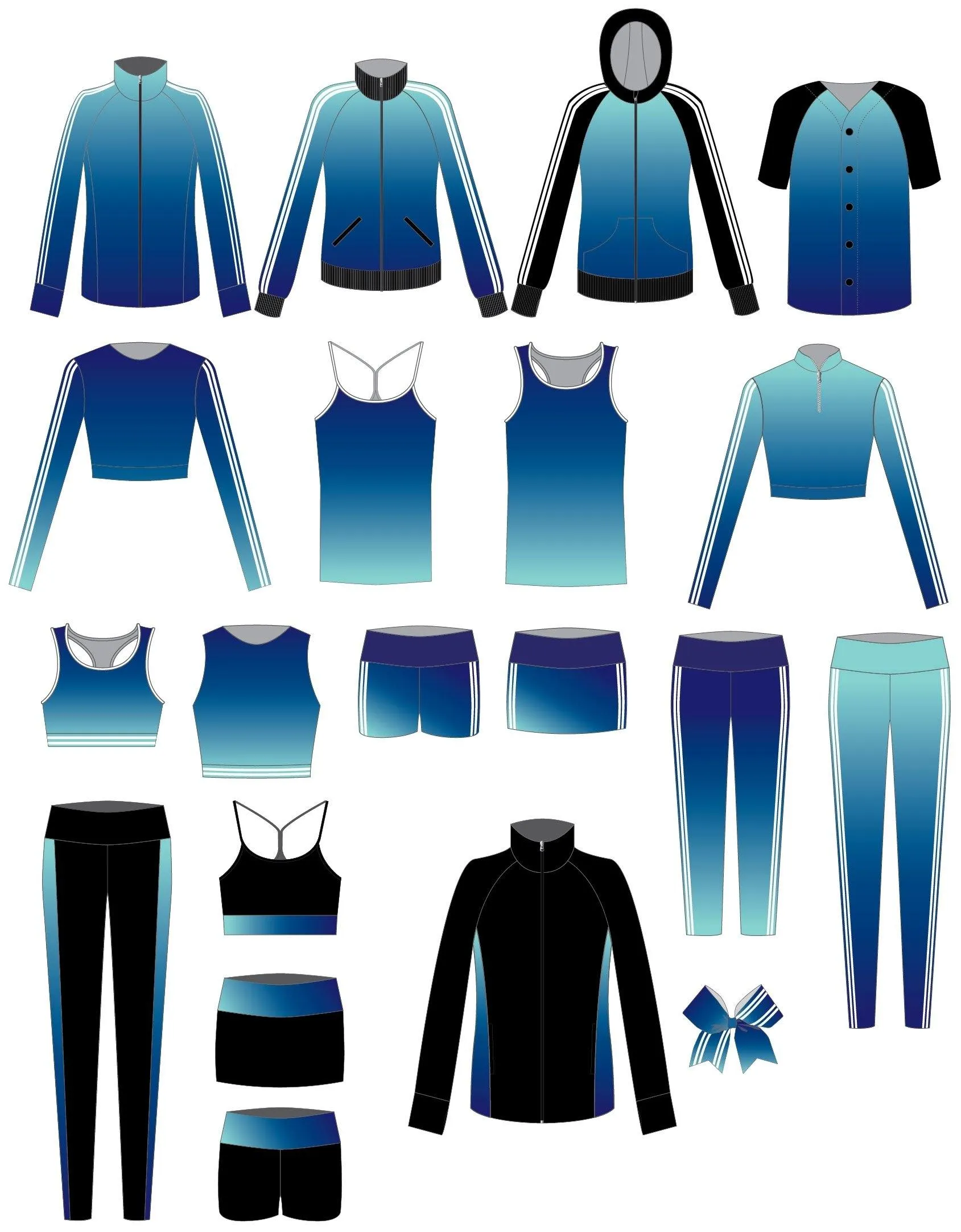 Sleek Popcolour Racer Strap Crop