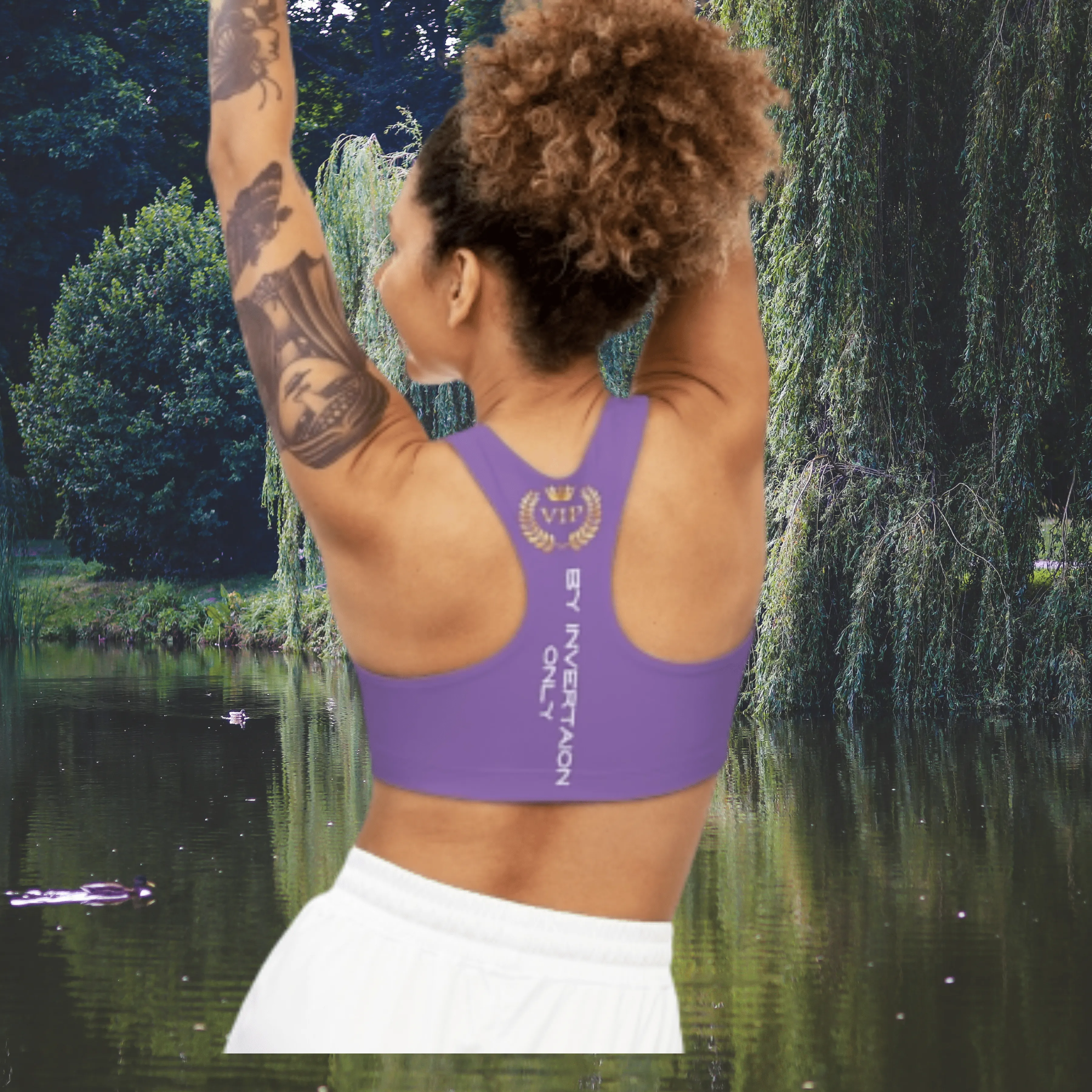 Sports Bra ( VIP By invitation only ) Purple