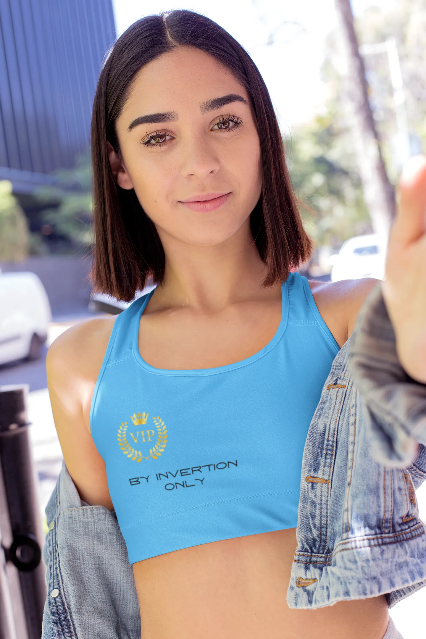 Sports Bra ( VIP By invitation Only ) Turquoise