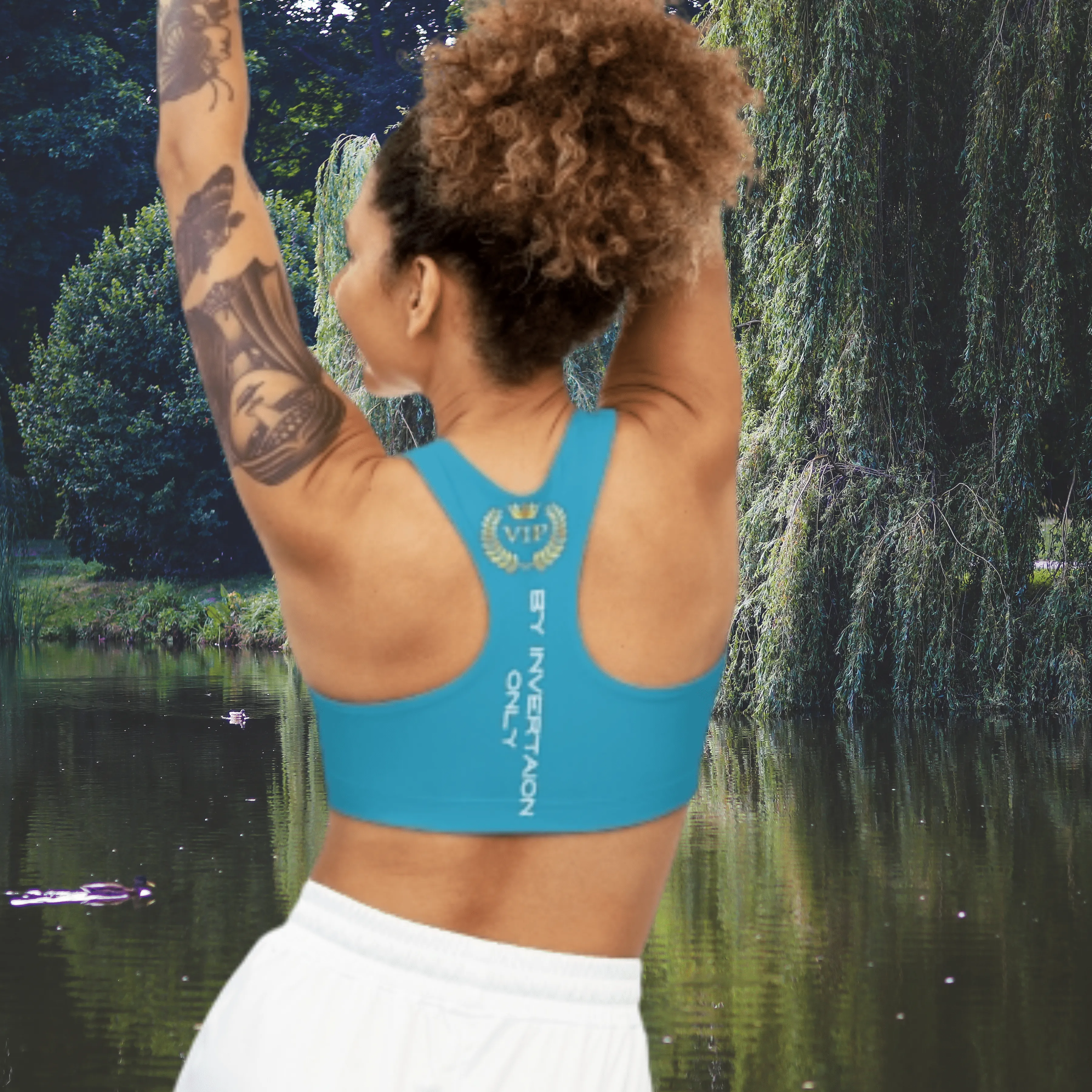 Sports Bra ( VIP By invitation Only ) Turquoise