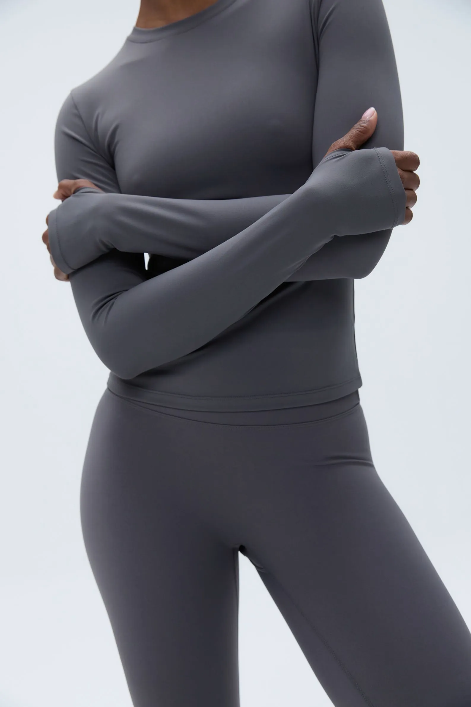 Ultimate Long Sleeve Top – Dark Grey